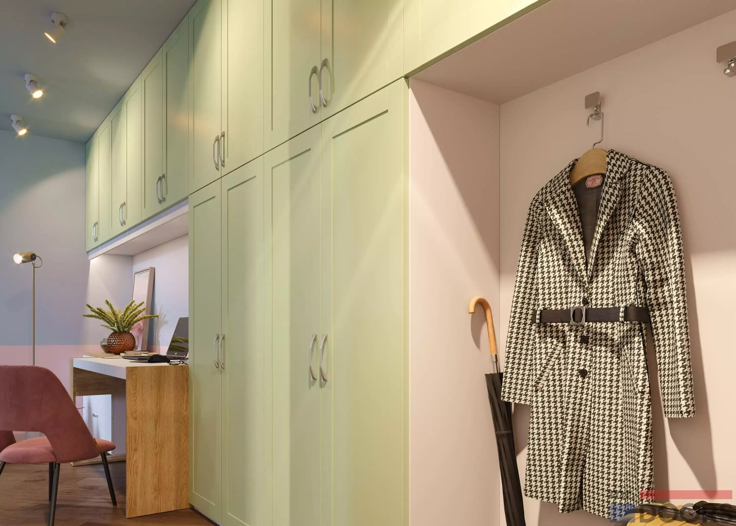 Прихожая, коллекция "Форт" (арт. 128), мебель на заказ MrDoors