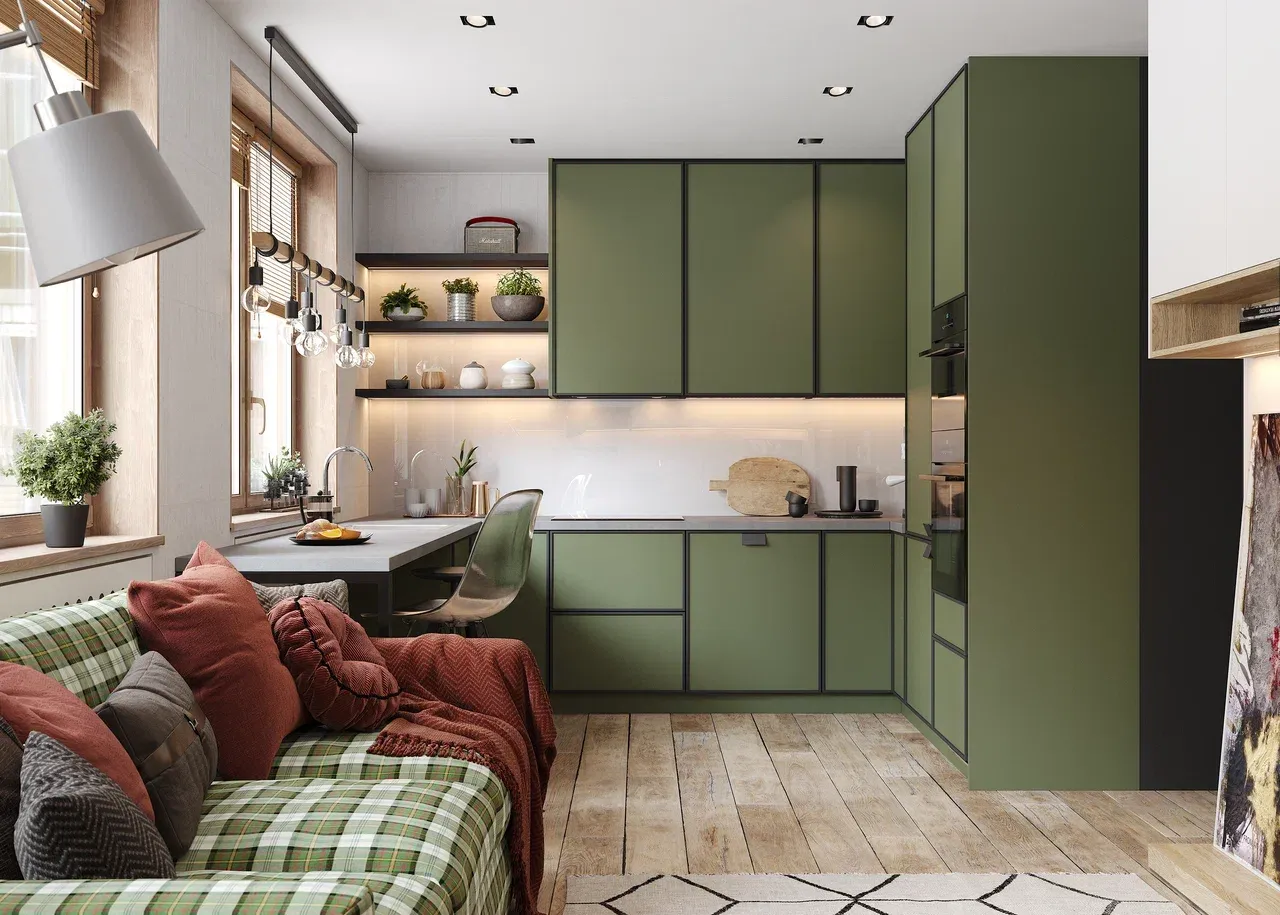 Кухня, коллекция "Плаза" (арт.156)