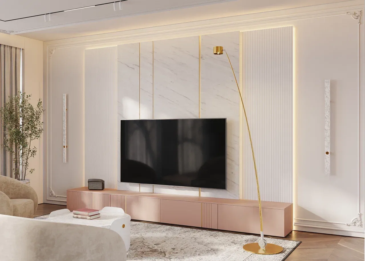 Гостиная, коллекция Suntory (арт. Lvr237), мебель на заказ MrDoors