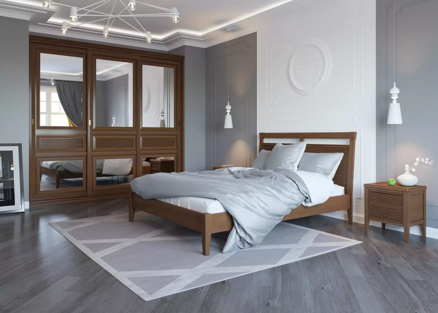 Шкаф-купе, коллекция "Сомерсет" (арт. 005)