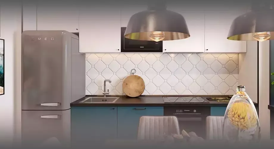 Как обновить фартук на кухне