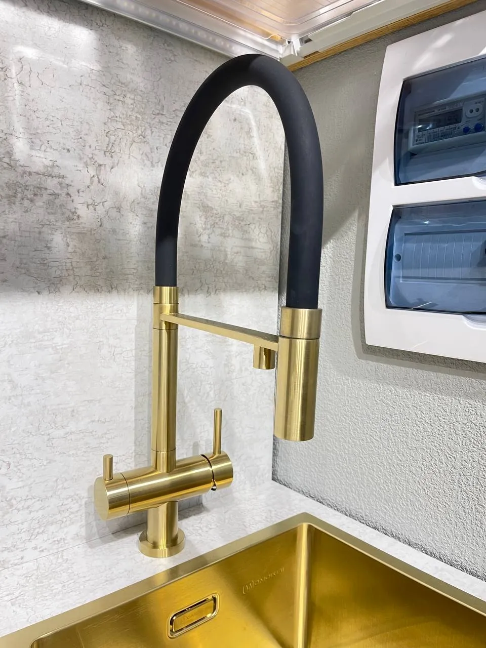 Смеситель Kanto-PVD-LG 4994014, Mk1509 (арт. 8864)