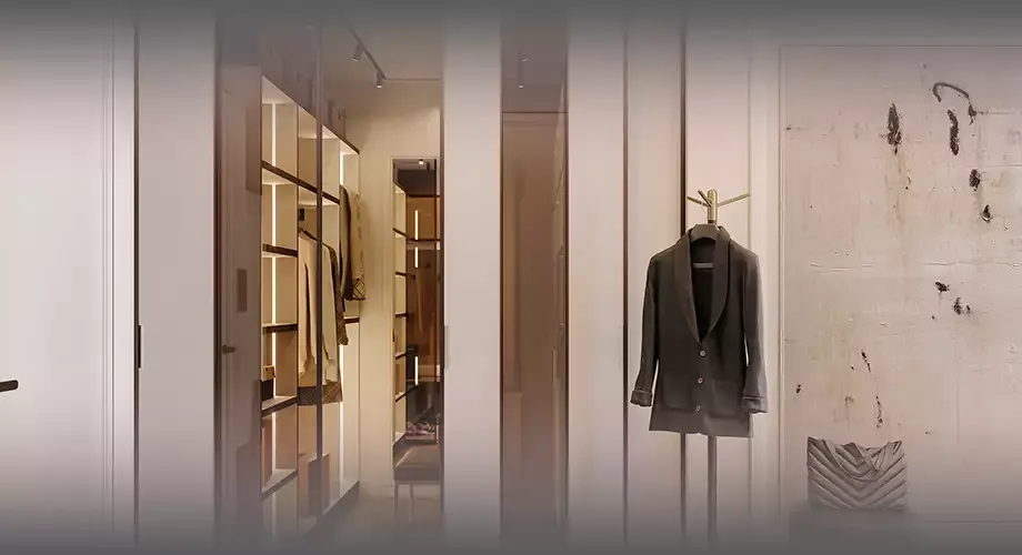 Дизайн шкафов в прихожую — 38 фото