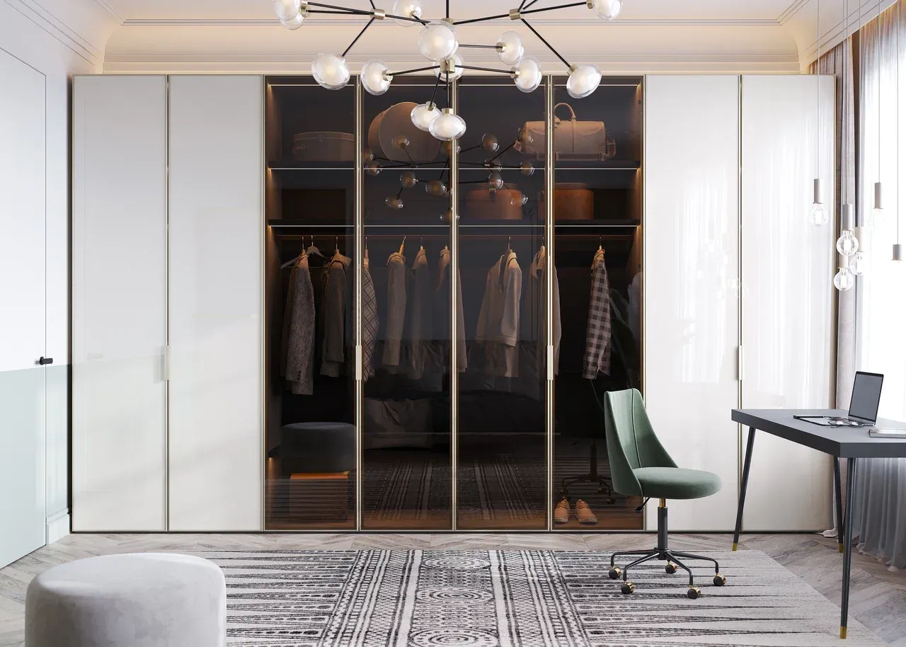 Шкаф распашной, коллекция Liberta (арт. Sd086), мебель на заказ MrDoors