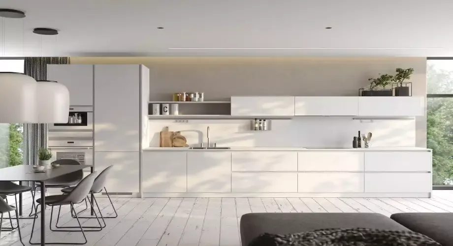 Выбор идеальной столешницы для белой кухни: цвета и материалы на выбор