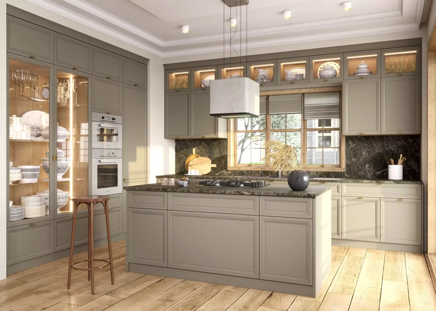 Фото кухни в стиле Урбан из МДФ, мебель на заказ MrDoors