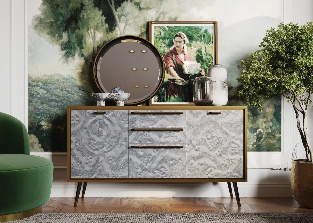 Комод с фасадами Prima и ножками Korfu 210 (арт. Smf016), мебель на заказ MrDoors