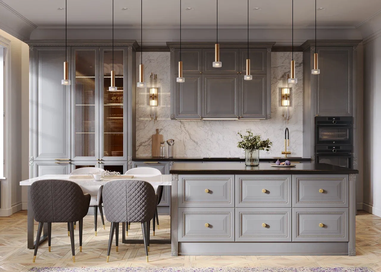 Кухня, коллекция Lorenzo (арт. Kit361), мебель на заказ MrDoors