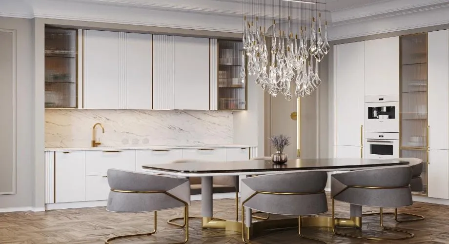 Глянцевые или матовые фасады для кухни: как правильно выбрать?