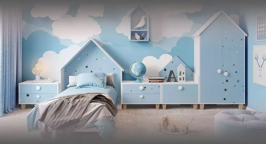 Оформление маленькой детской. Создаем уютную комнату для вашего ребенка