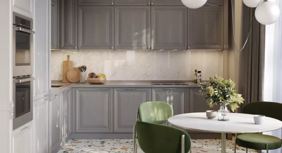 Модные кухни 2024 года: тренды и тенденции