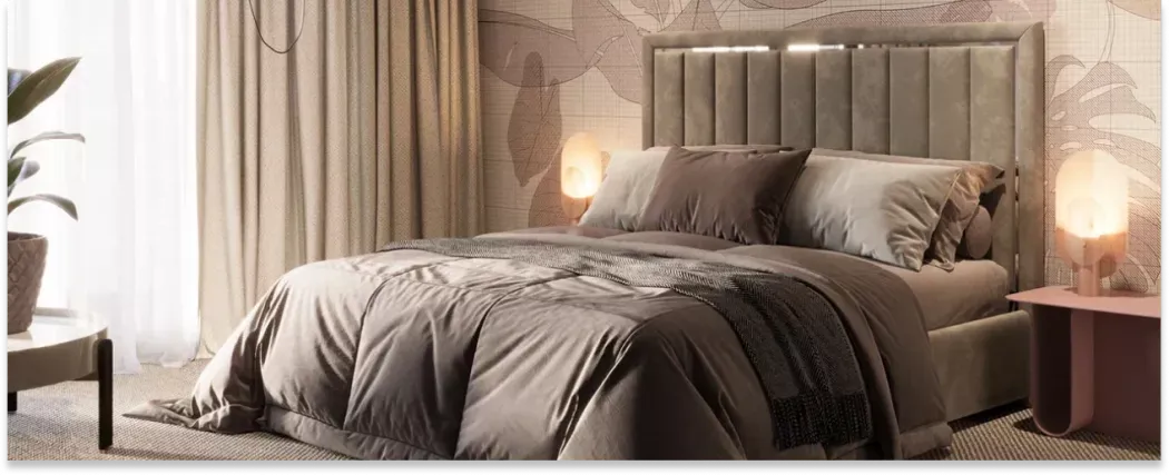 Выбираем кровать с мягким изголовьем