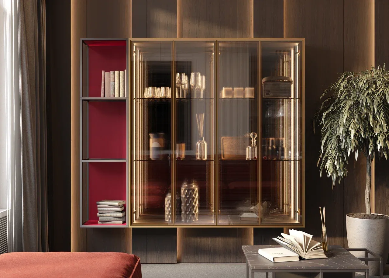 Комод с фасадами Футур SX (арт. Smf009), мебель на заказ MrDoors