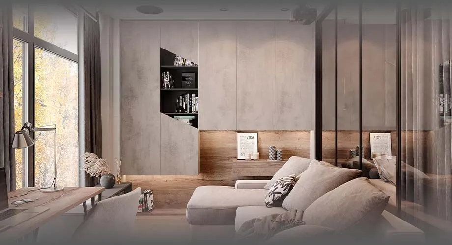 Дизайн квартиры студии с примерами и фото