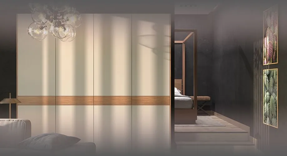 Как разделить спальню