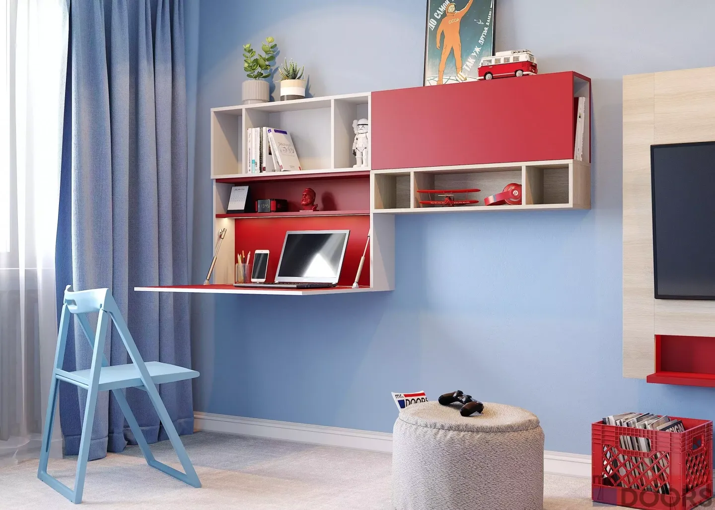 Кабинет, коллекция "Hoffice-Доусон" (арт. 099)