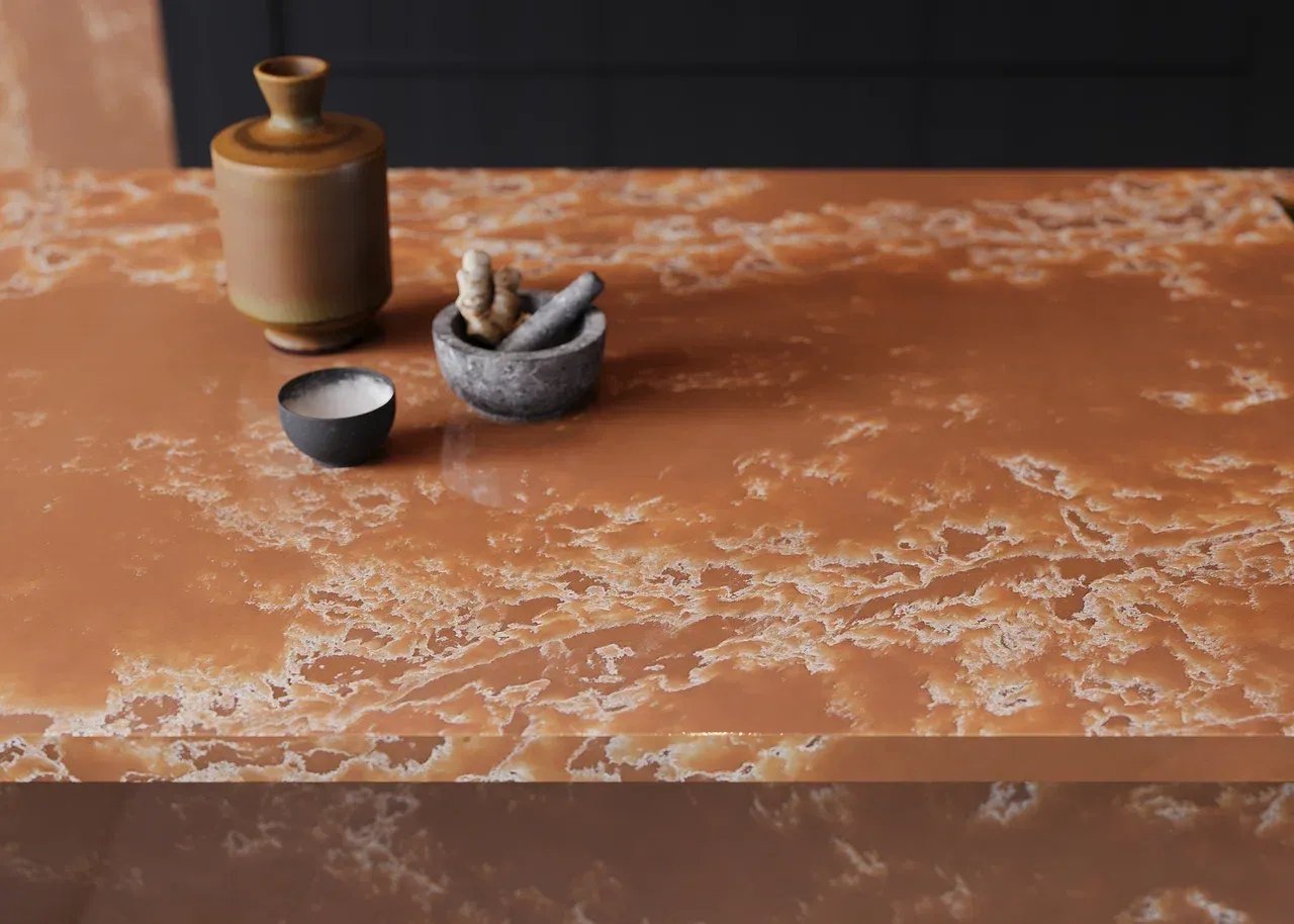 Cтолешница из кварца (арт. KS453), мебель на заказ MrDoors