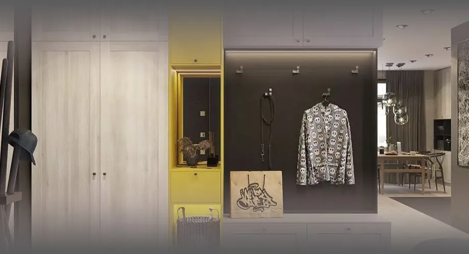 Планировка шкафа в прихожую