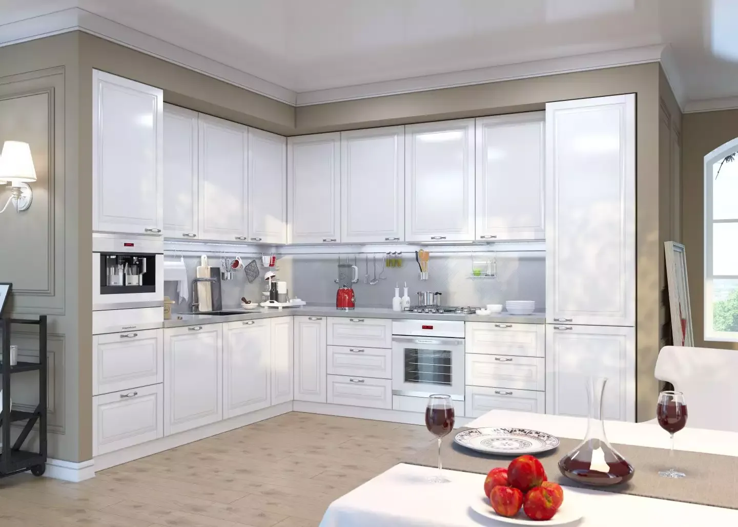 Кухня, коллекция "Гетти" (арт. 009)