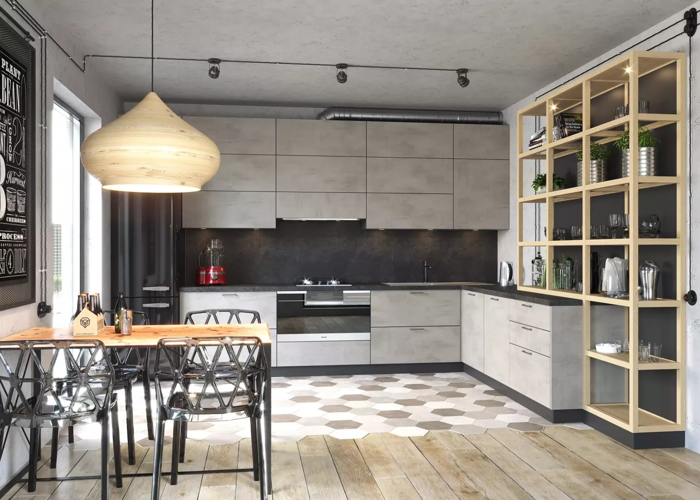 Кухня, коллекция "Метрополитан" (арт. 94)