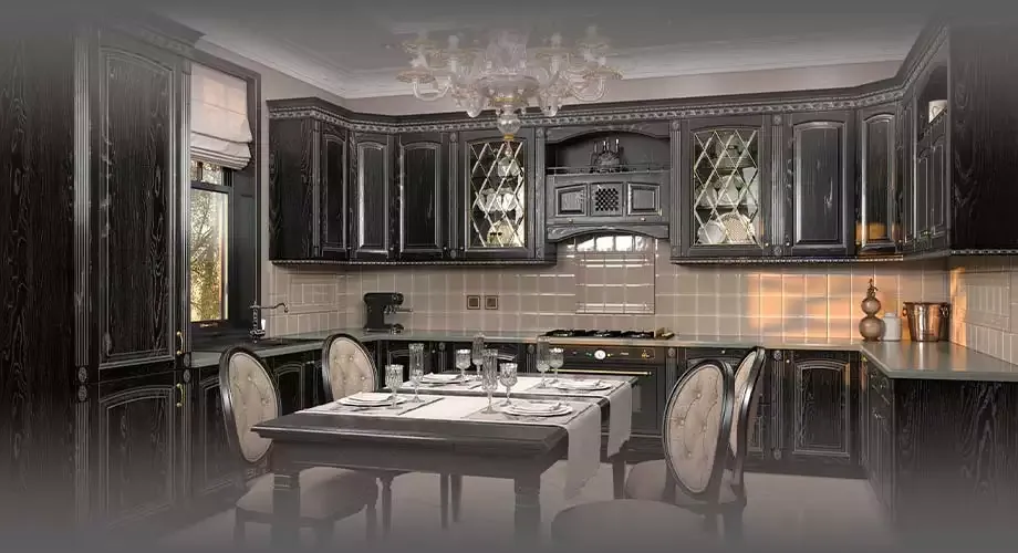 Кухня столовая: дизайн интерьер в частном доме