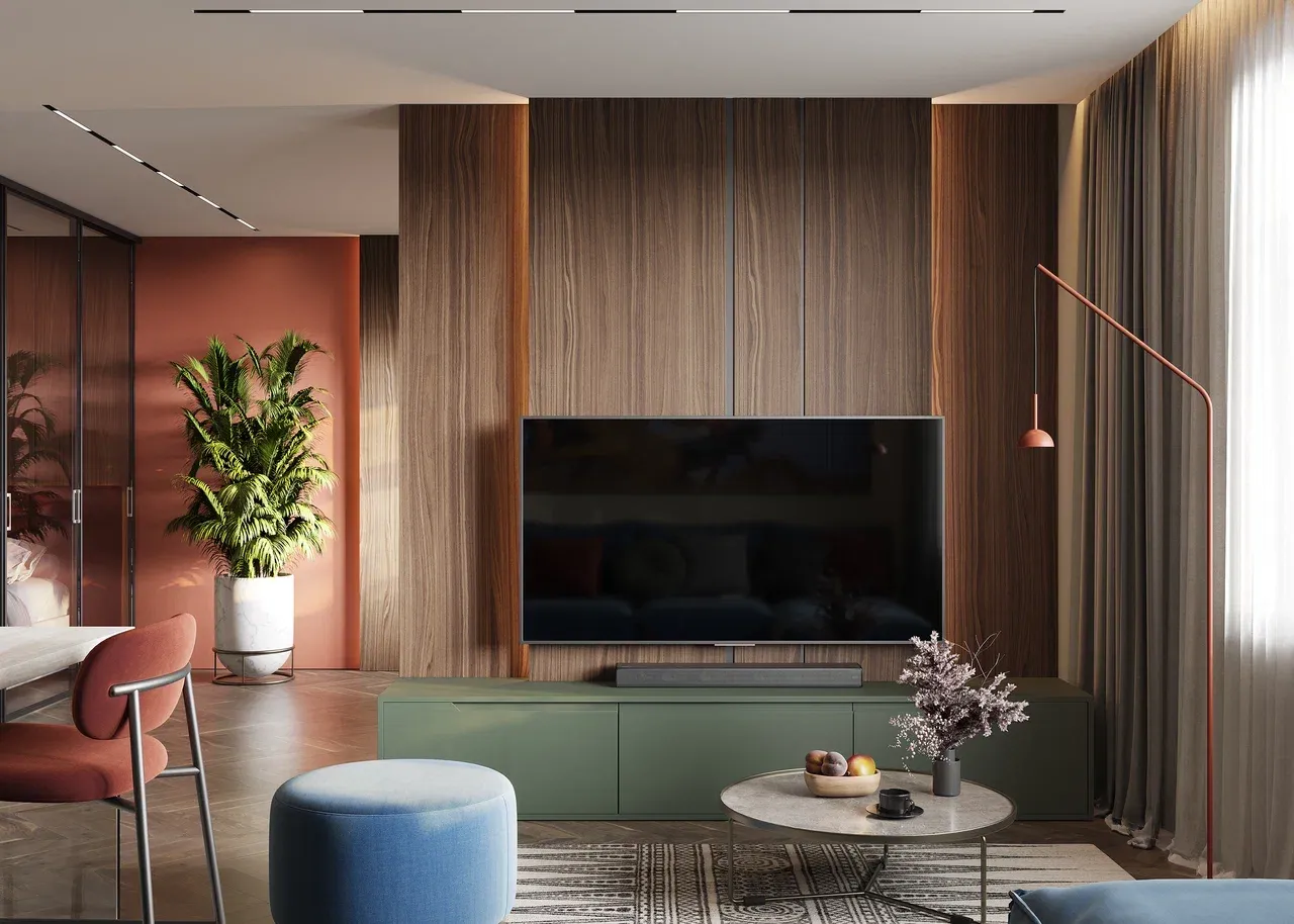 Гостиная, коллекция Integra (арт. Lvr241), мебель на заказ MrDoors