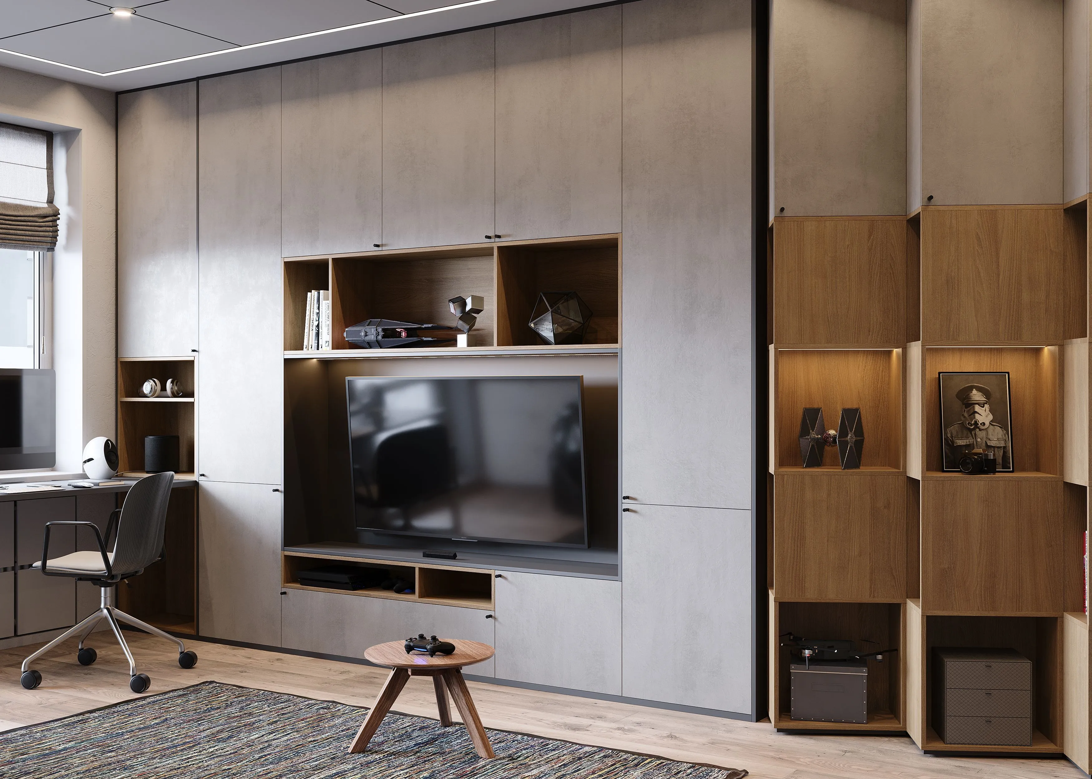 Детская комната для подростка (арт. 192), мебель на заказ MrDoors