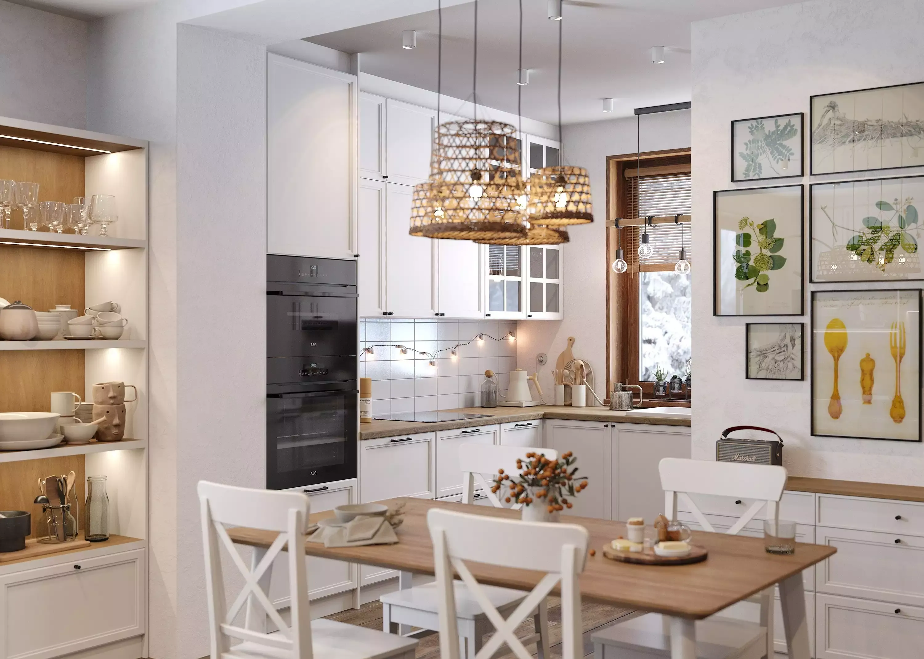 Кухня, коллекция "Эмпайр" (арт. 182)