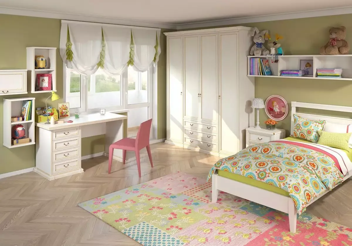 детская спальня в классическом стиле