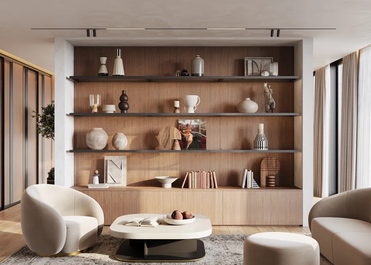 Гостиная, коллекция Vertico (арт. Lvr287), мебель на заказ MrDoors