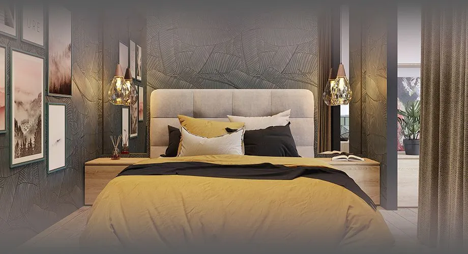 Как поклеить спальню