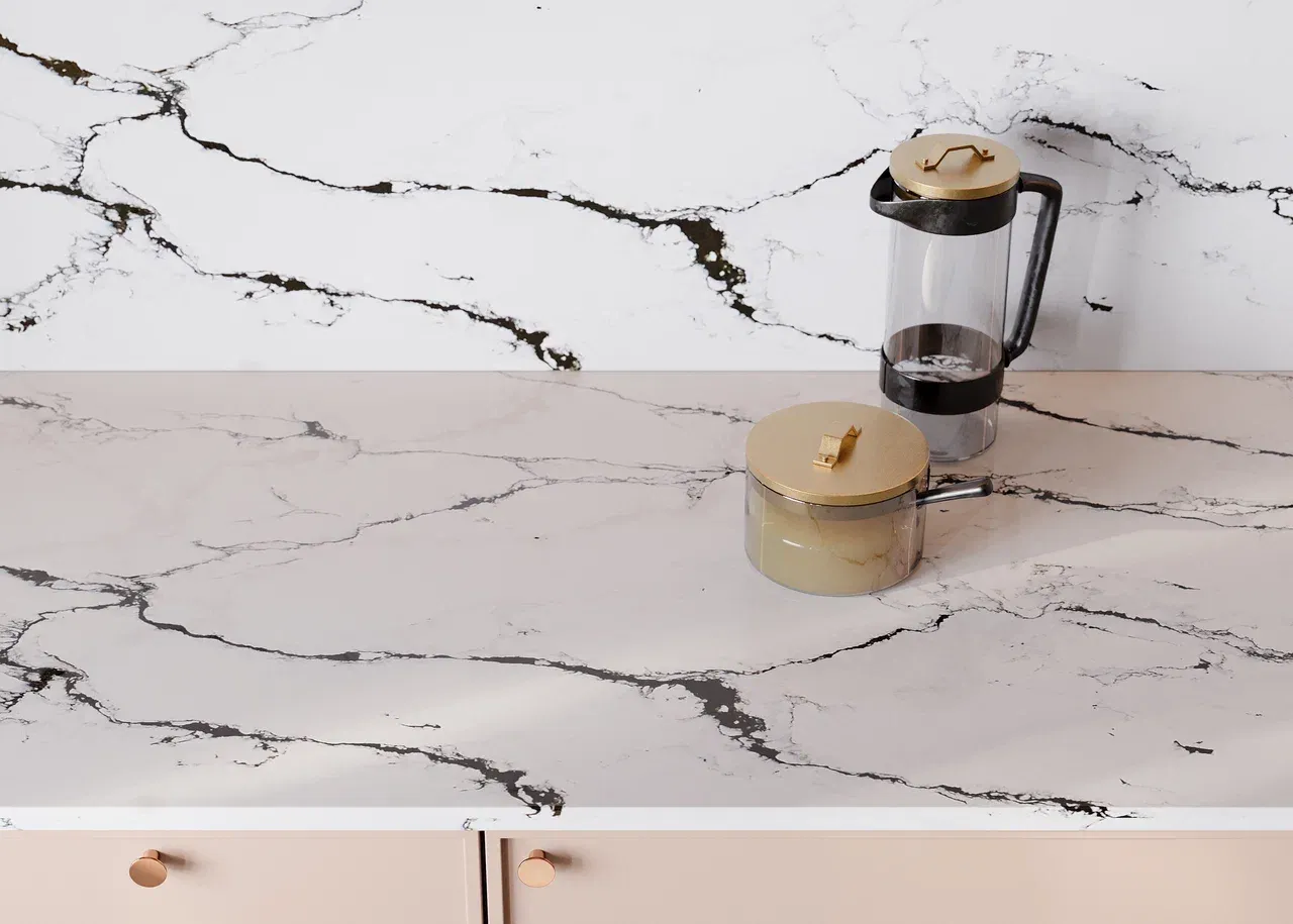 Cтолешница из кварца (арт. KS456), мебель на заказ MrDoors