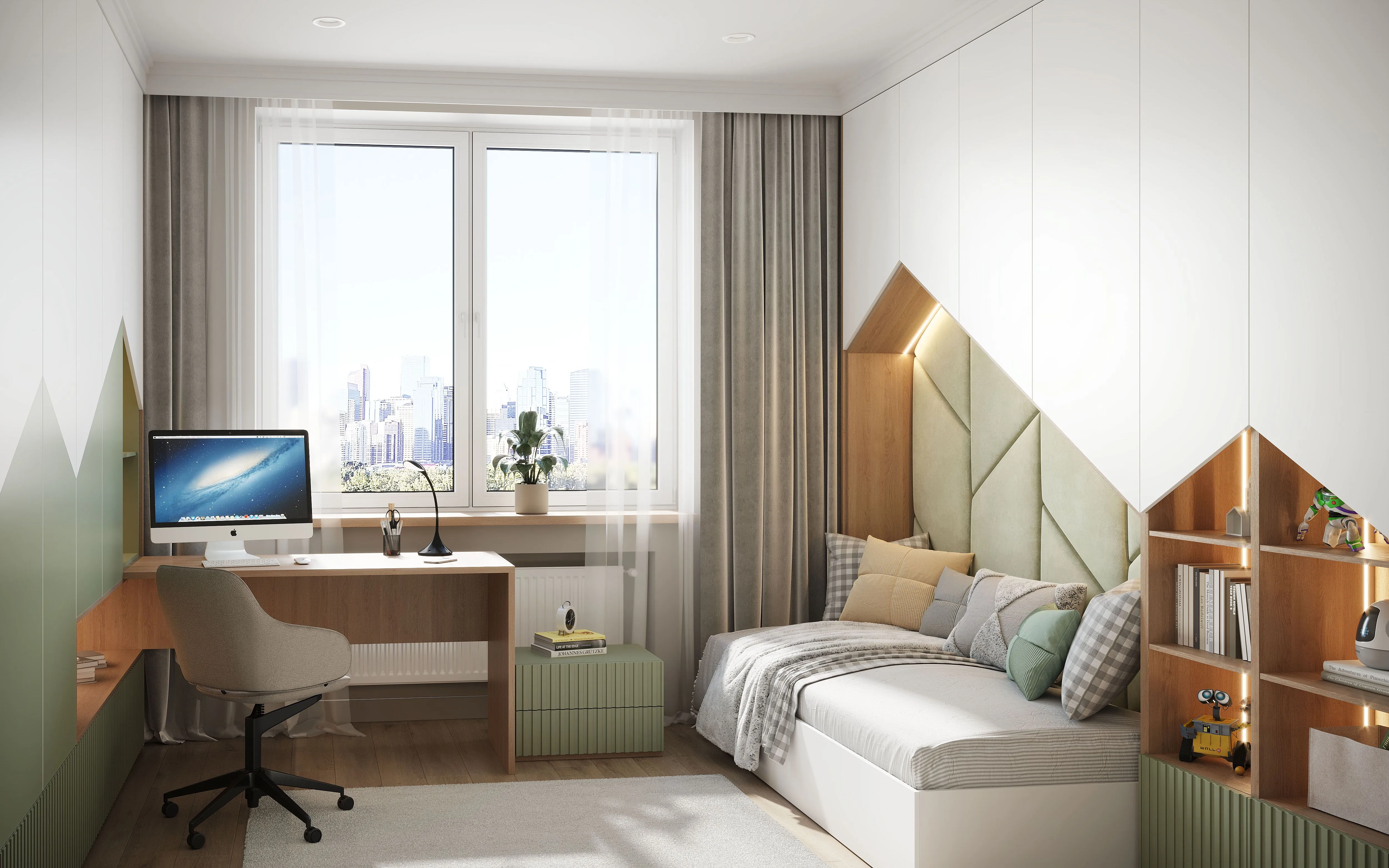 Детская, коллекция «Alpi» (арт. 187), мебель на заказ MrDoors