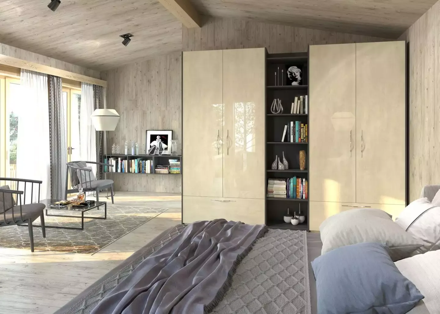 Спальня, коллекция &amp;quot;Метрополитан&amp;quot; (арт. 076)