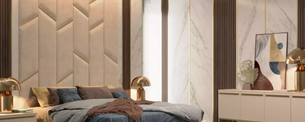 Популярный тренд: мягкие стеновые панели