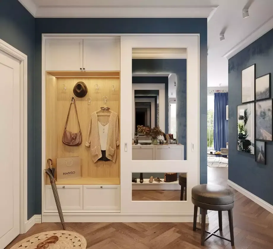 Дизайн маленькой прихожей: ошибки, правила и идеи с фото
