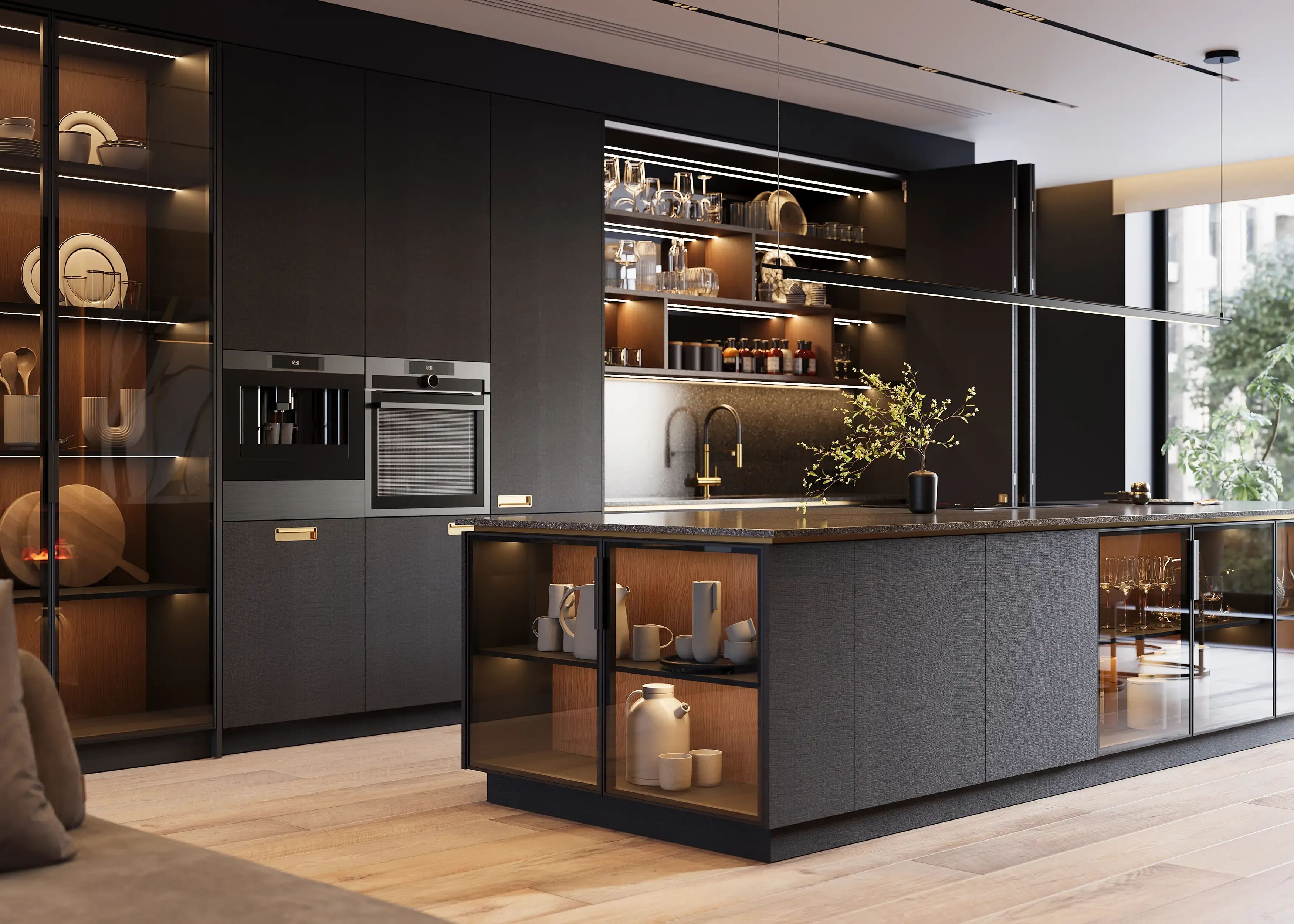 Берем на себя ген.подряд – мы делаем комплектацию под ключ не только корпусной мебелью, но и мягкой мебелью, текстилем и бытовой техникой.