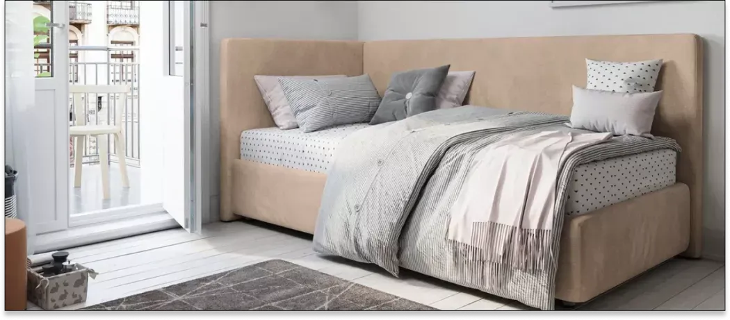 Новинка! Стильная и компактная кушетка Simple