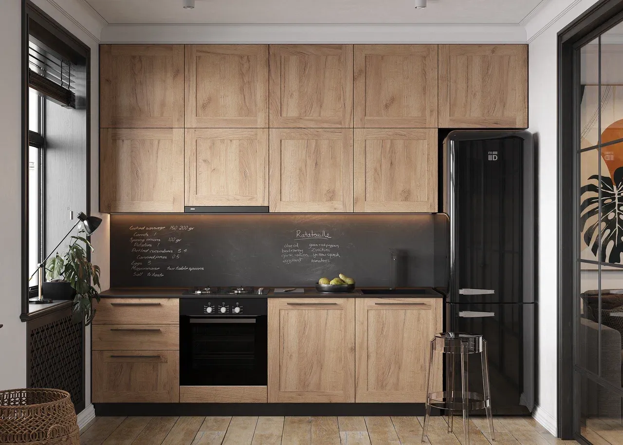 Кухня светлая 