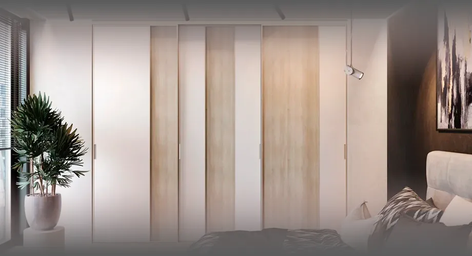 Варианты расположения шкафов-купе