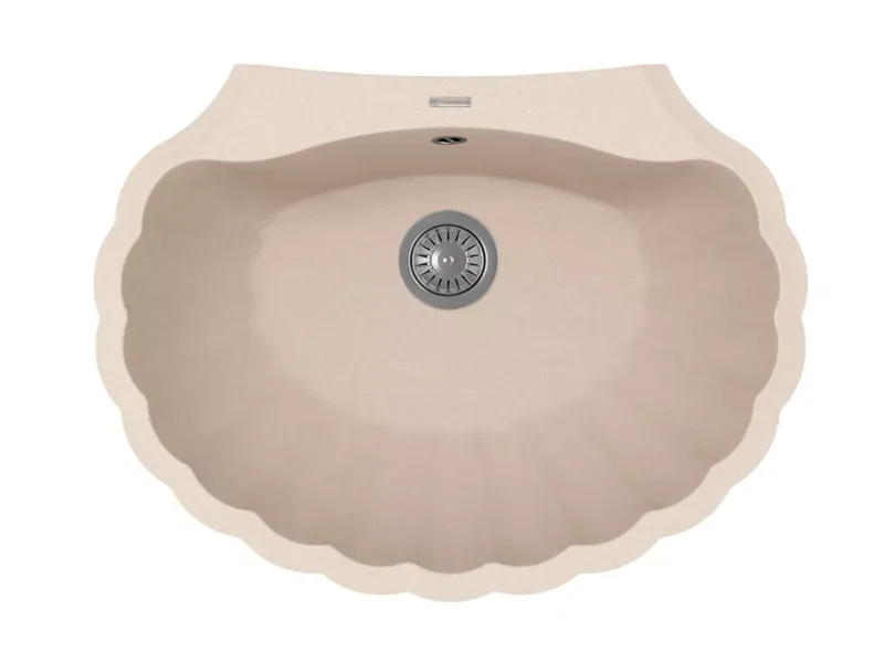 Мойка Florentina ГРЕБЕШОК, бежевая (арт. 20.345.E0695.104), мебель на заказ MrDoors