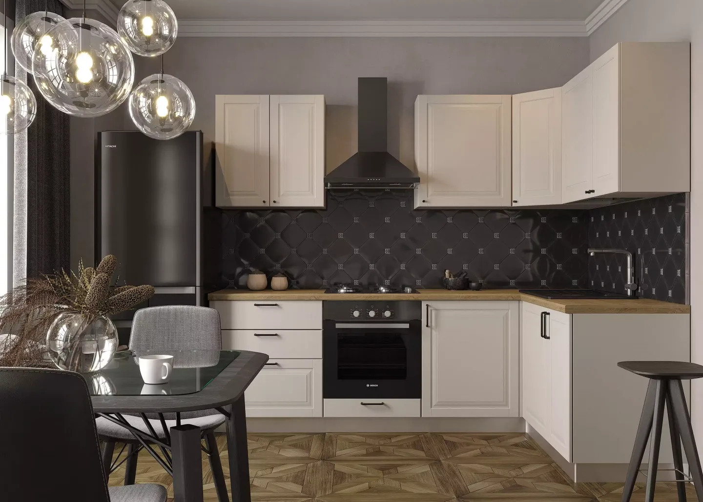 Кухня, коллекция "Гетти" (арт. 196)