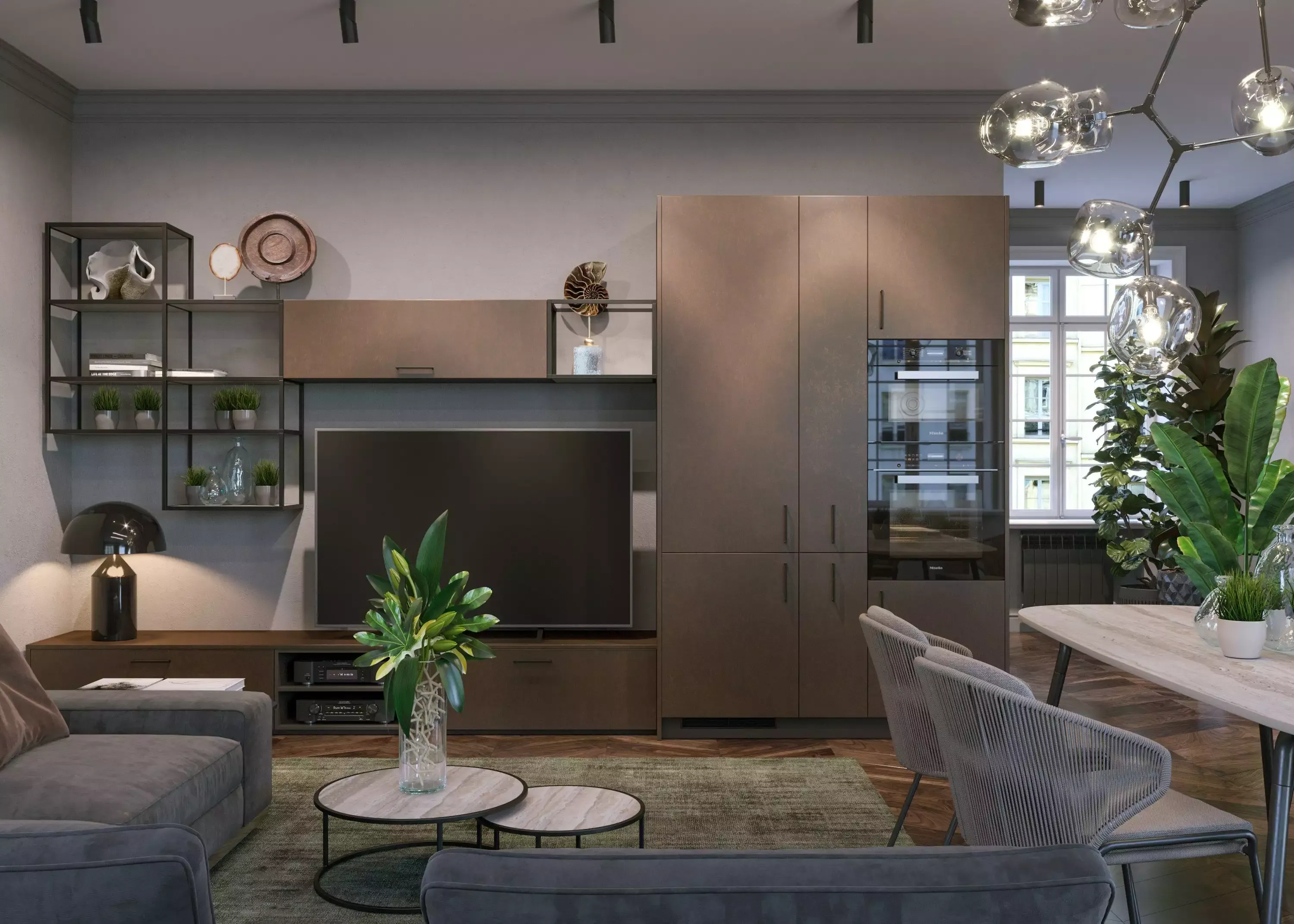 Гостиная, коллекция &amp;quot;Метрополитан&amp;quot; (арт. 265)