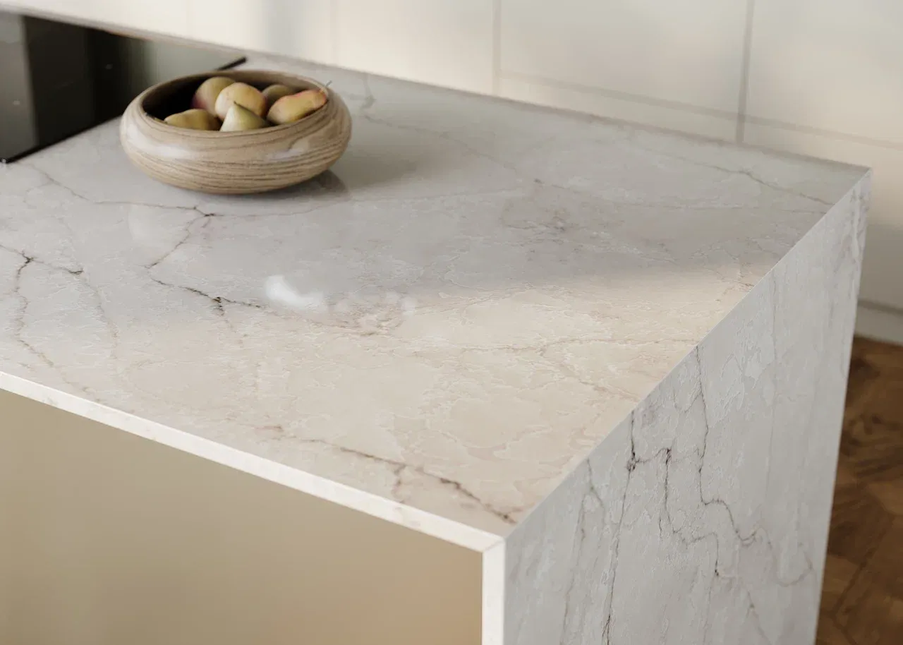 Cтолешница из кварца (арт. KS463), мебель на заказ MrDoors