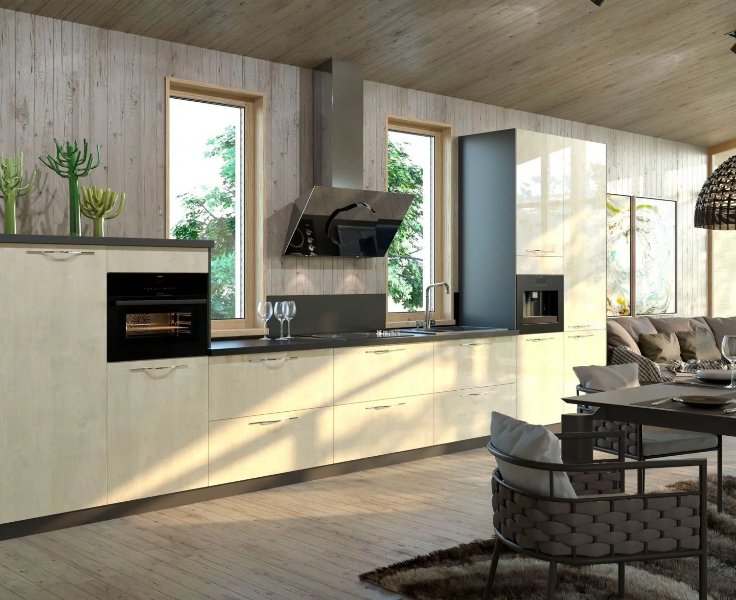 Кухня, коллекция "Метрополитан" (арт. 91)