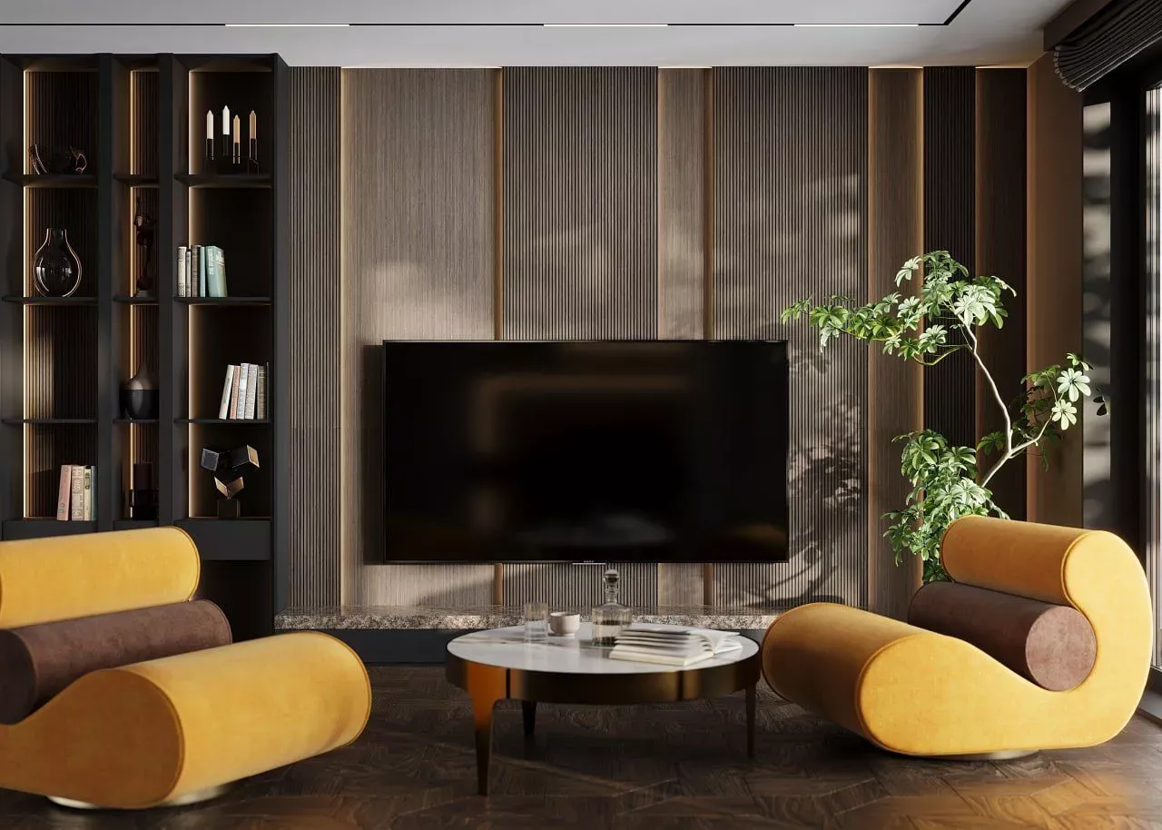 Кресло Pierre, желтый (арт. Lvr291), мебель на заказ MrDoors