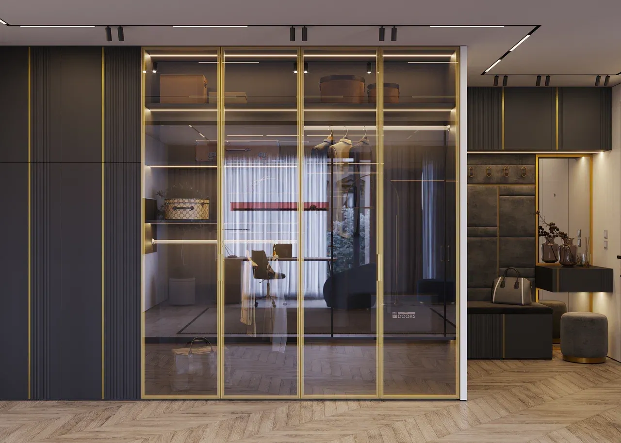 Прихожая, коллекция Liberta (арт. Ant131), мебель на заказ MrDoors