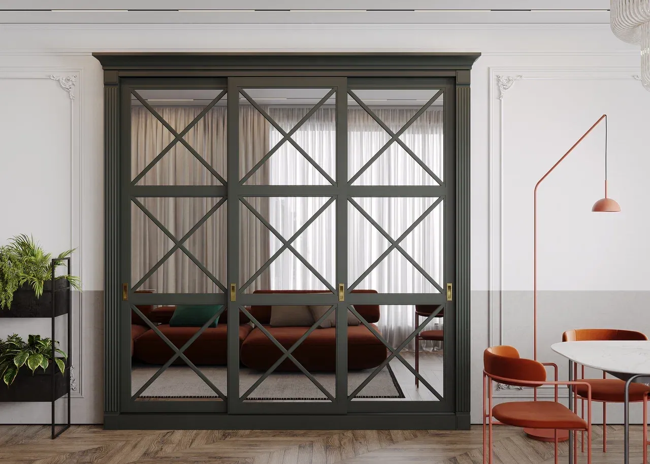 Шкаф барный, коллекция Kiara (арт. Sd093), мебель на заказ MrDoors