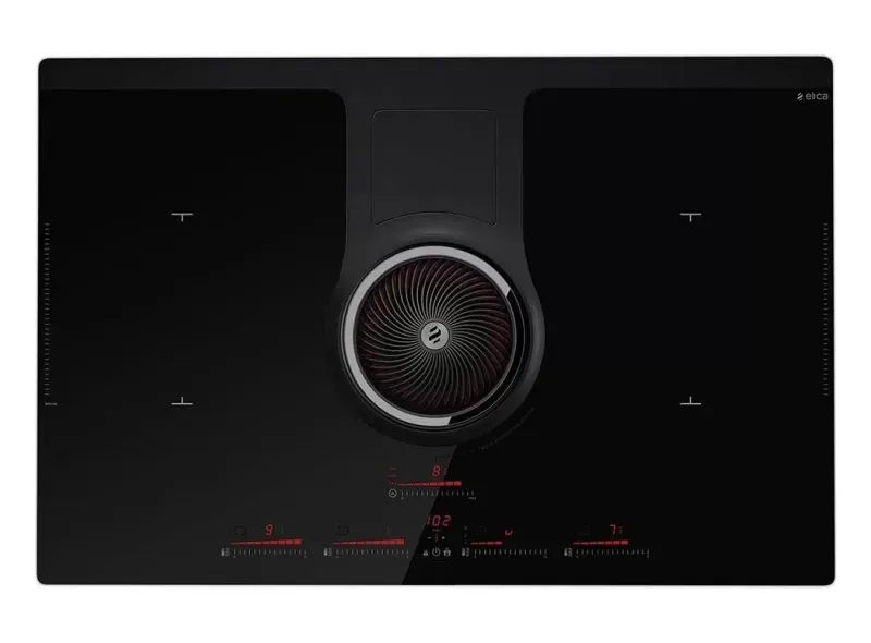 Варочная панель с вытяжкой ELICA NIKOLATESLA HP BL/A/83, мебель на заказ MrDoors