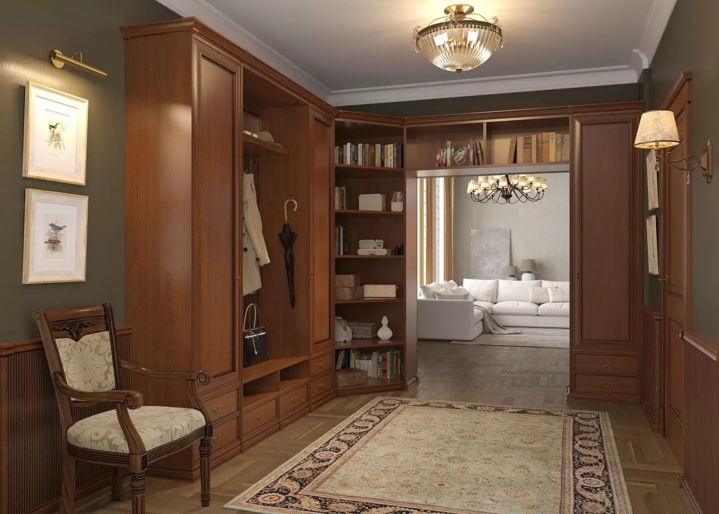 Прихожая, коллекция &amp;quot;Сомерсет&amp;quot; (арт. 065)